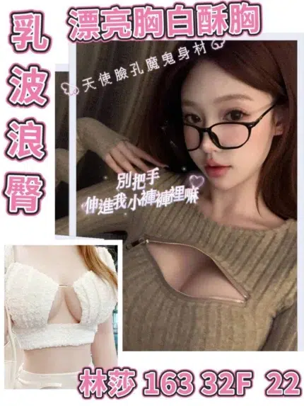 台北外送茶-林莎/163/47/22/F