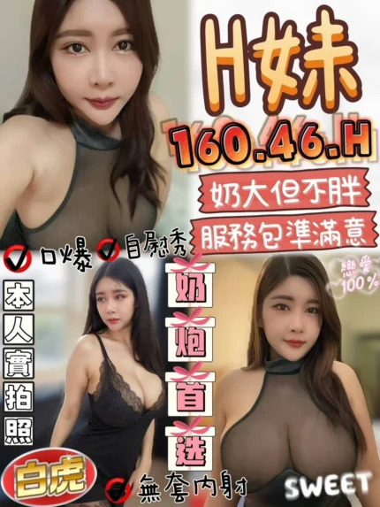 雲林定點茶-H妹/160/46/?/H
