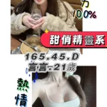 台北外送茶-言言/165/45/21/D