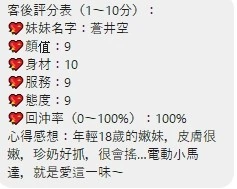 桃園定點茶-蒼井空/153/48/21/E