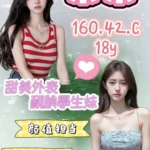 桃園外送茶-奈奈/160/42/18/C