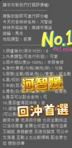 高雄定點茶-河智媛/162/47/24/F