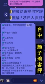 台中定點茶-顏子瑜/161/45/?/E