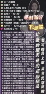 台中定點茶-花蝴蝶/157/43/?/D