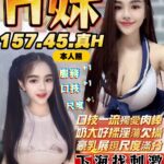 台中定點茶-H妹/157/45/?/H