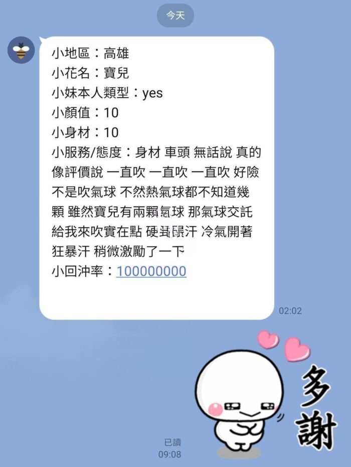 高雄定點茶-寶兒/158/46/?/E