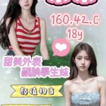 桃園外送茶-奈奈/160/42/18/C