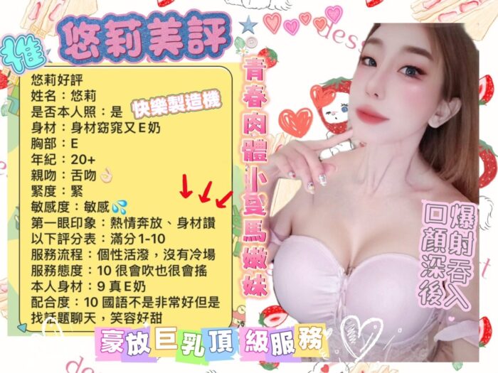 台南定點茶-悠莉/157/47/?/E