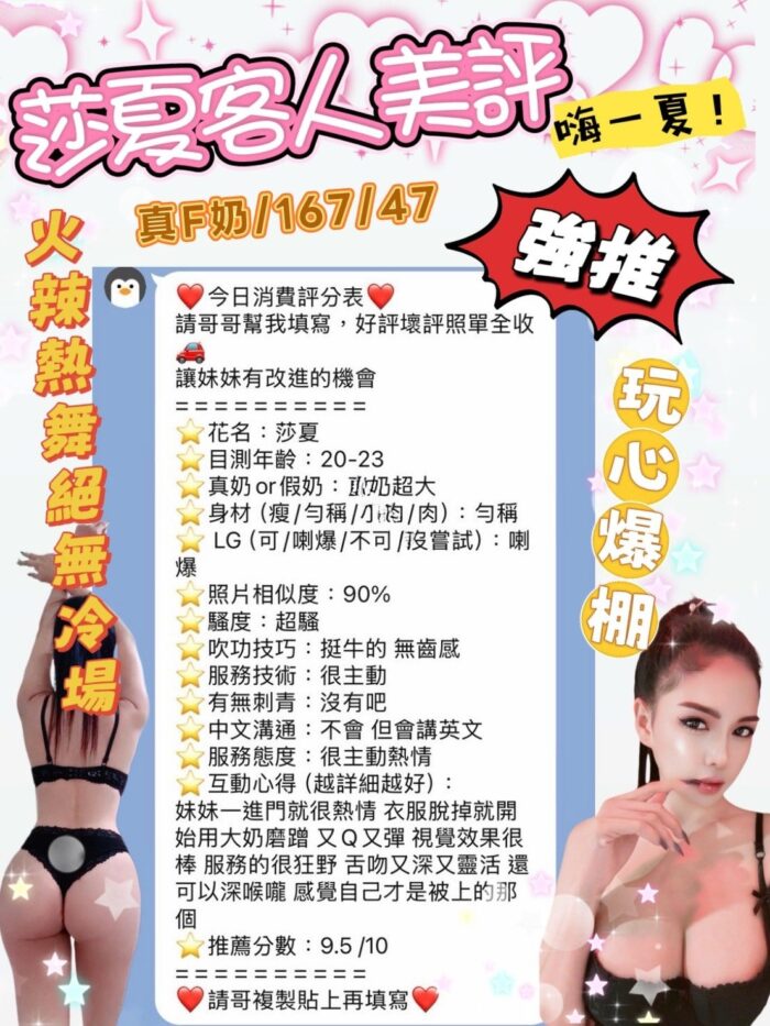 台南定點茶-莎夏/167/47/?/F